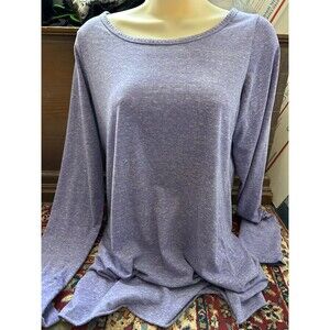 Venley Purple LS Shirt - Large